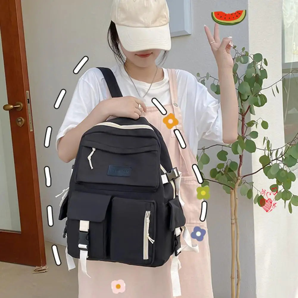 Kids/Teen Girls Large Capacity School &amp; Travel Backpack