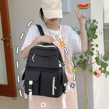 Kids/Teen Girls Large Capacity School &amp; Travel Backpack