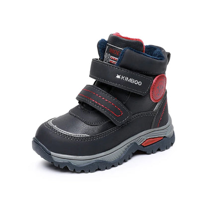 Boys Waterproof Thickened Cotton Soft Outdoor Warm Boots childrensterritory