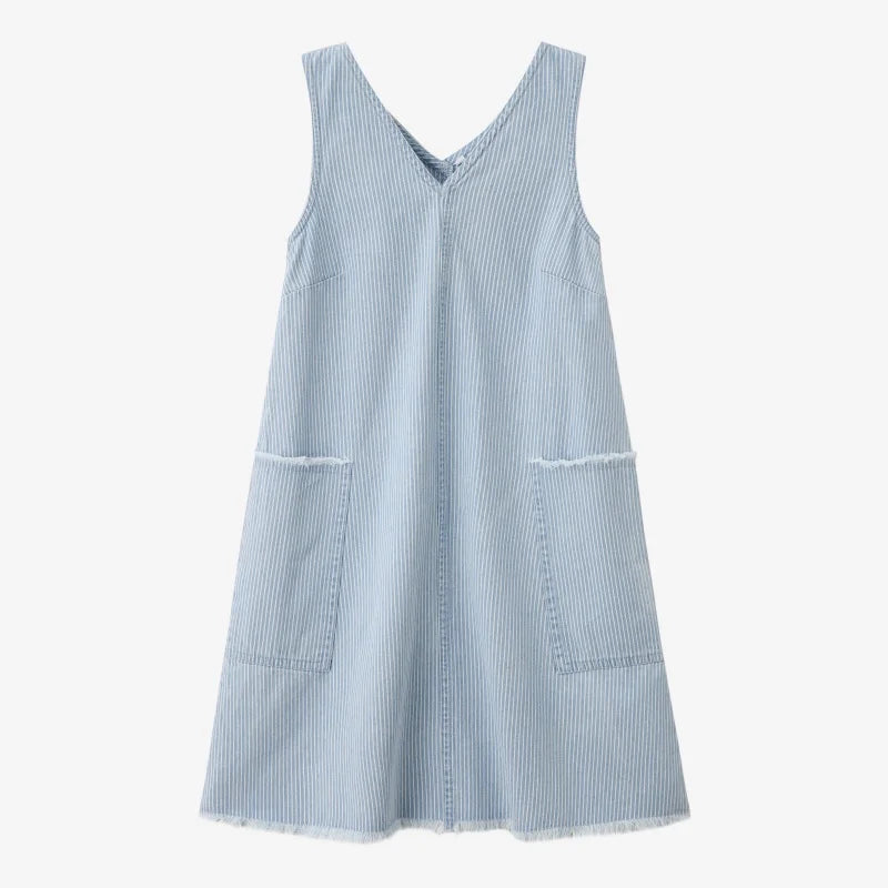 Matching Summertime Denim Outfit for Brother and Sister