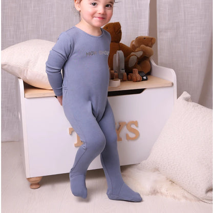 Soft Letter Print Cotton Pajamas for Baby/Kids Unisex childrensterritory