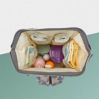 Multifunctional Baby Diaper Backpack With USB Port childrensterritory
