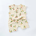 Baby Girl Printed 2pcs Top and Shorts Outfit Set for Summer childrensterritory