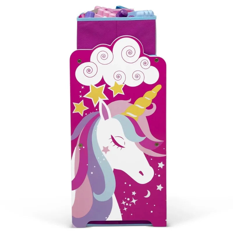 Unicorn Design Toy Storage Organizer for Kids Room childrensterritory