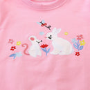 Various Cartoon Design Little Girls' Long Sleeve Sweatshirts childrensterritory