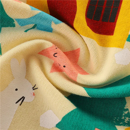 Kids Cartoon Print Long Sleeve Sweatshirts childrensterritory