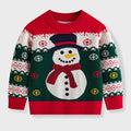 Kids’ Christmas Design Long-Sleeved Winter Sweater