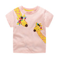 Kids Girls Lovely Unicorn Design Casual Tops childrensterritory