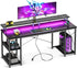 Gaming PC Desk with Monitor Support, Storage, and Stand childrensterritory