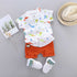 Printed Dinosaur Shirt with Shorts Clothing Set for Baby Boy childrensterritory