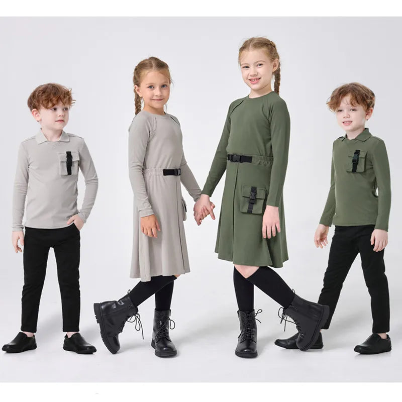 Kids Boys Girls Casual Fall Family Matching Set childrensterritory