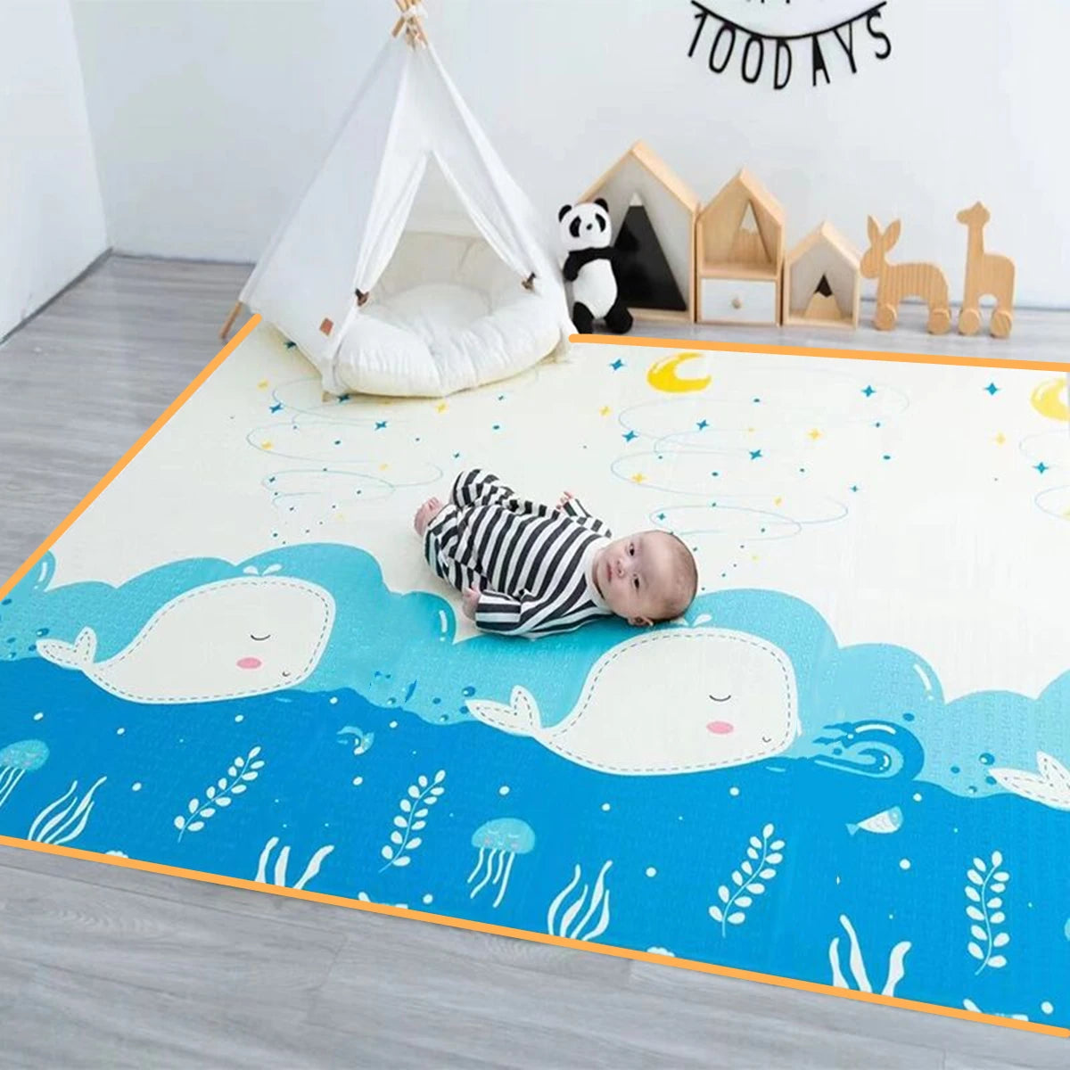 Non-Toxic Thicken 1/0.5cm Baby Play Mat Educational Carpets childrensterritory