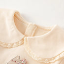 Kids Girl's Gentle Warm Skirt Top Set for Outdoor Party childrensterritory