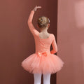 Girls Tulle Bowknot Design Ballet Dancewear/Gymnastics Leotard childrensterritory