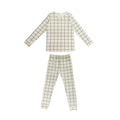 Unisex Baby and Kids Matching Plaid Outfit Sets childrensterritory