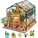 Miniature Wooden DIY House with Furniture Toys
