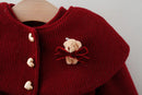Girls' Full-Sleeved Winter Party Dresses childrensterritory