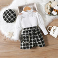 Girls’ Long Puff-Sleeve Elegant Party Dresses childrensterritory