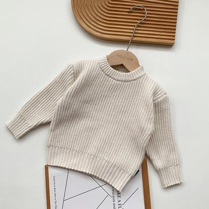 Kids Round Neck Long Sleeves Winter Sweater childrensterritory