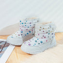 Cute Dots Design Kids Anti-skid Snow Boots childrensterritory