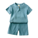 Short-Sleeved Casual Summer Outfits For Boys childrensterritory