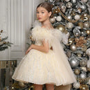 Kids Girls Luxurious Sequin Princess Evening Party Dress childrensterritory