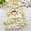 Kids Cartoon Print Casual Winter Clothing Set childrensterritory