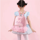 Little Girls Ballerina Dance Backpack with Shoe Compartment childrensterritory