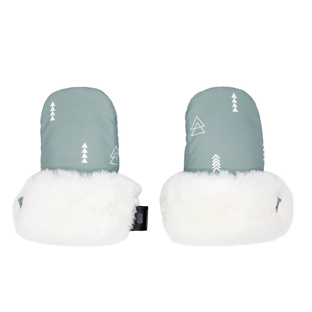 Waterproof Cute Bear Design Warm 1 Pair Stroller Gloves childrensterritory