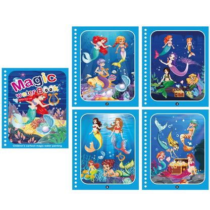 Kids Magic Water Coloring Books Toys for Birthday Gifts childrensterritory