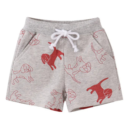 Animal Cartoon Print Kids Boys Shorts Summer Pants childrensterritory