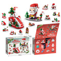 Christmas Advent Calendar Building Blocks Set for Kids childrensterritory