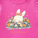Kids Girls Hipster Cartoon Print Casual T-Shirt For Summer childrensterritory