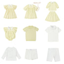 Collar Design Summer Casual Family Matching Outfits childrensterritory