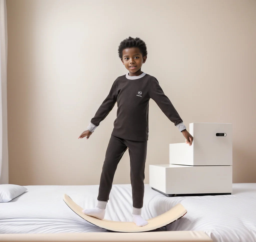 Kids Boys Girls Breathable Thermal Homeware Set