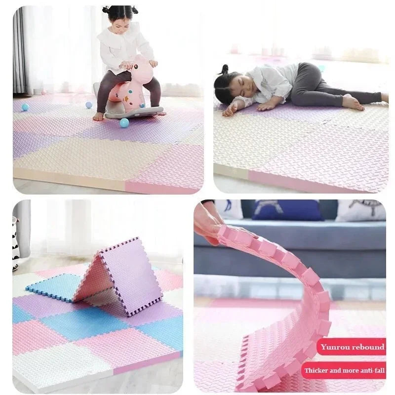 Made with EVA Foam 8-16pcs Floor Carpet Baby Play Mat childrensterritory