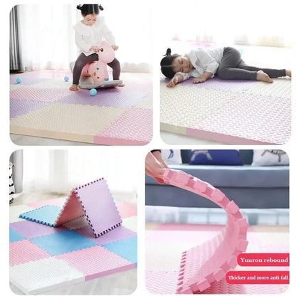 Made with EVA Foam 8-16pcs Floor Carpet Baby Play Mat childrensterritory