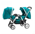 Removable and Washable Twin Umbrella Baby Stroller childrensterritory