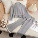 Girls’ Long-Sleeved Stylish Outfit Sets childrensterritory