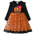 Kid Girls Pumpkin Spider Print Tutu Princess Dresses childrensterritory