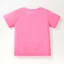 Cartoon Rainbow Design Little Girls Cotton Top childrensterritory
