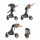 Luxury 2-in-1 Foldable High Landscape Baby Stroller childrensterritory