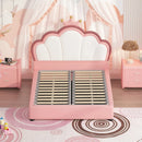 Modern Design Double Bed for Kids with Crown-Shaped Headboard childrensterritory