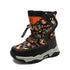 Kids High Top Plush Waterproof Warm Snow Boots childrensterritory