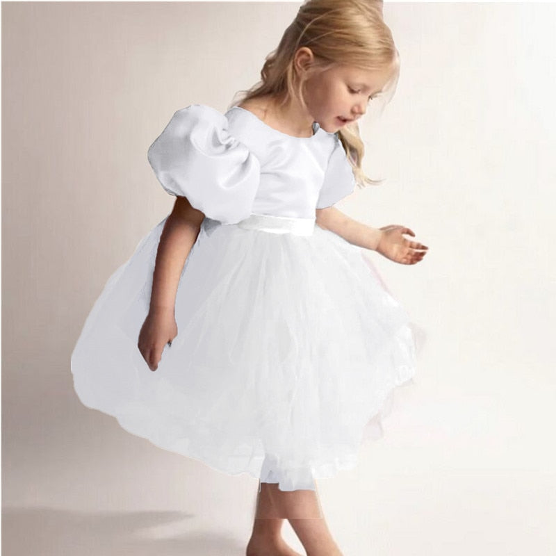 Kids Girls Elegant 1st Communion Dresses Birthday Outfits childrensterritory