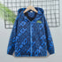 Boys Letter Print Hooded Waterproof Fleece Jackets childrensterritory