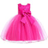 Girls Sleeveless Sequins Flower Rainbow Design Summer Dresses childrensterritory