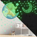 Glow In The Dark Combination Cartoon Stickers For Kids Room childrensterritory