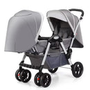 Removable and Washable Twin Umbrella Baby Stroller childrensterritory