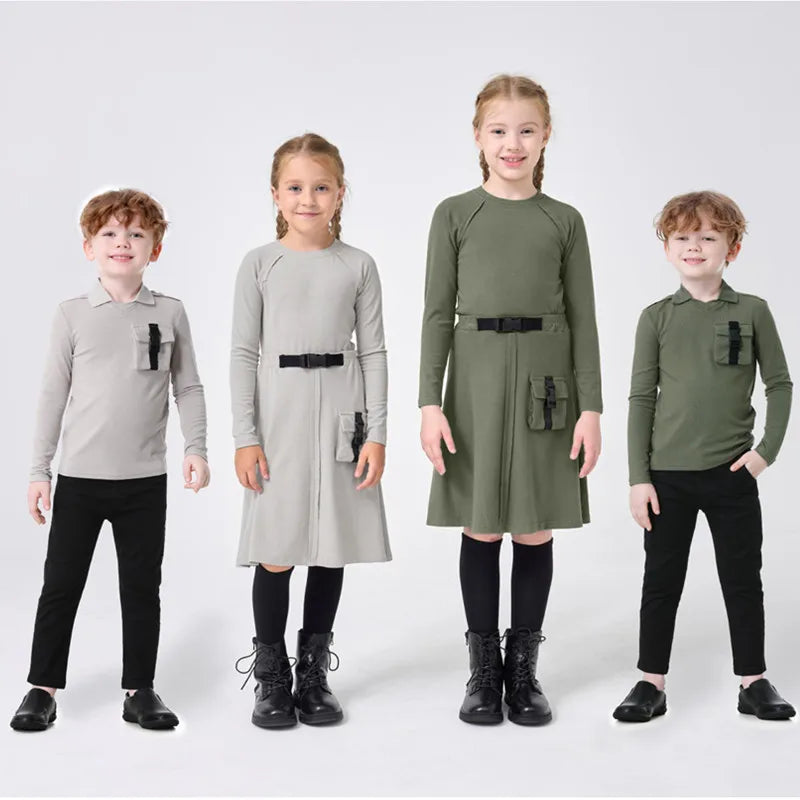 Kids Boys Girls Casual Fall Family Matching Set childrensterritory